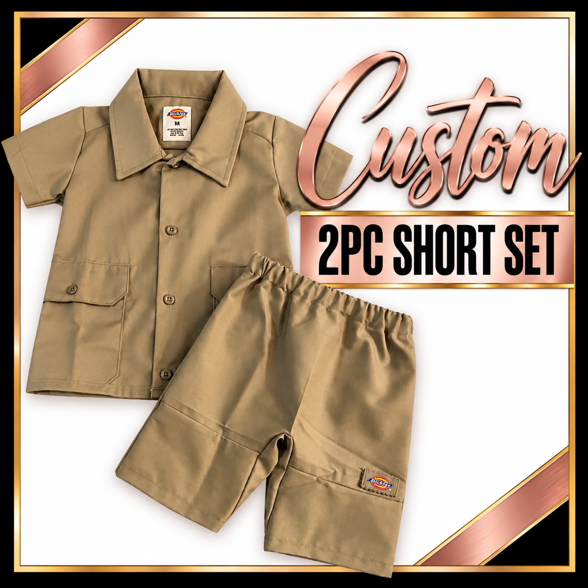 Custom Dickie Short Set