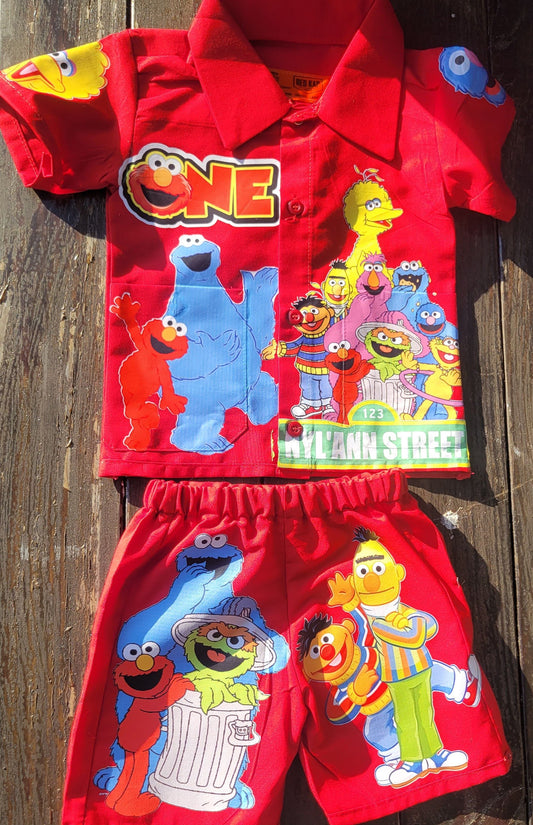 Sesame Street Dickie Set