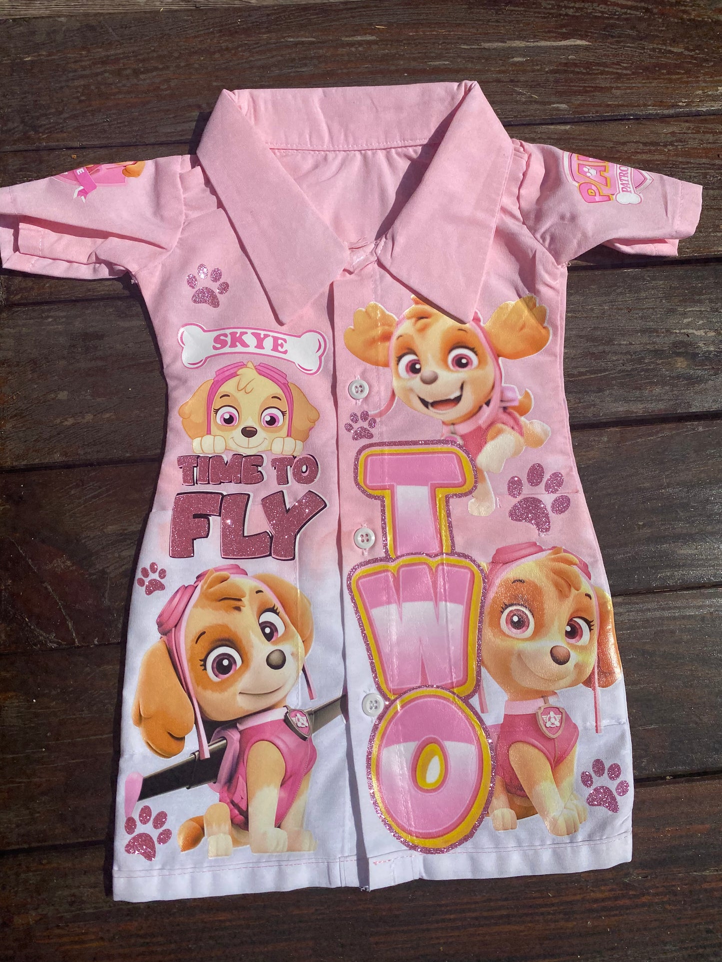 Skye Paw Patrol Dickie Dress