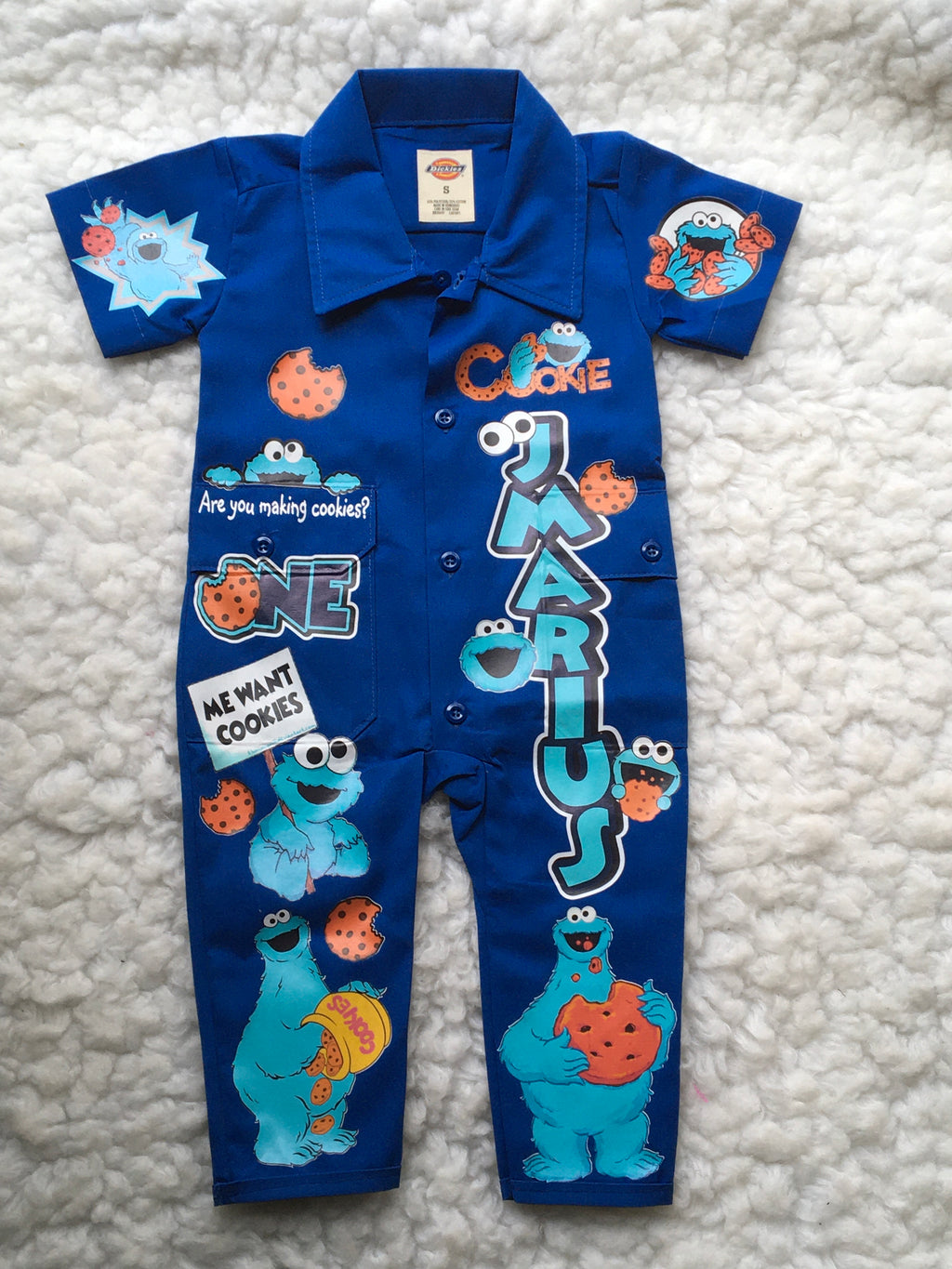 Cookie Monster Coveralls