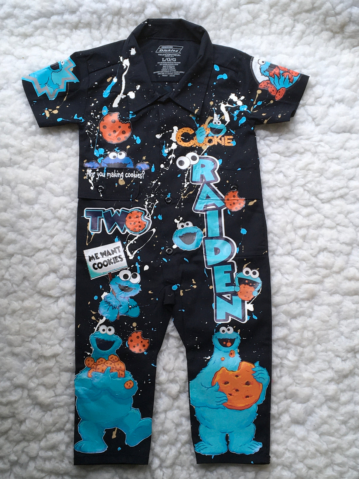 Cookie Monster Coveralls