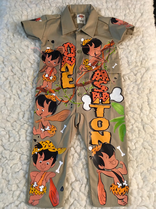 Bam Bam Flintstones Coverall