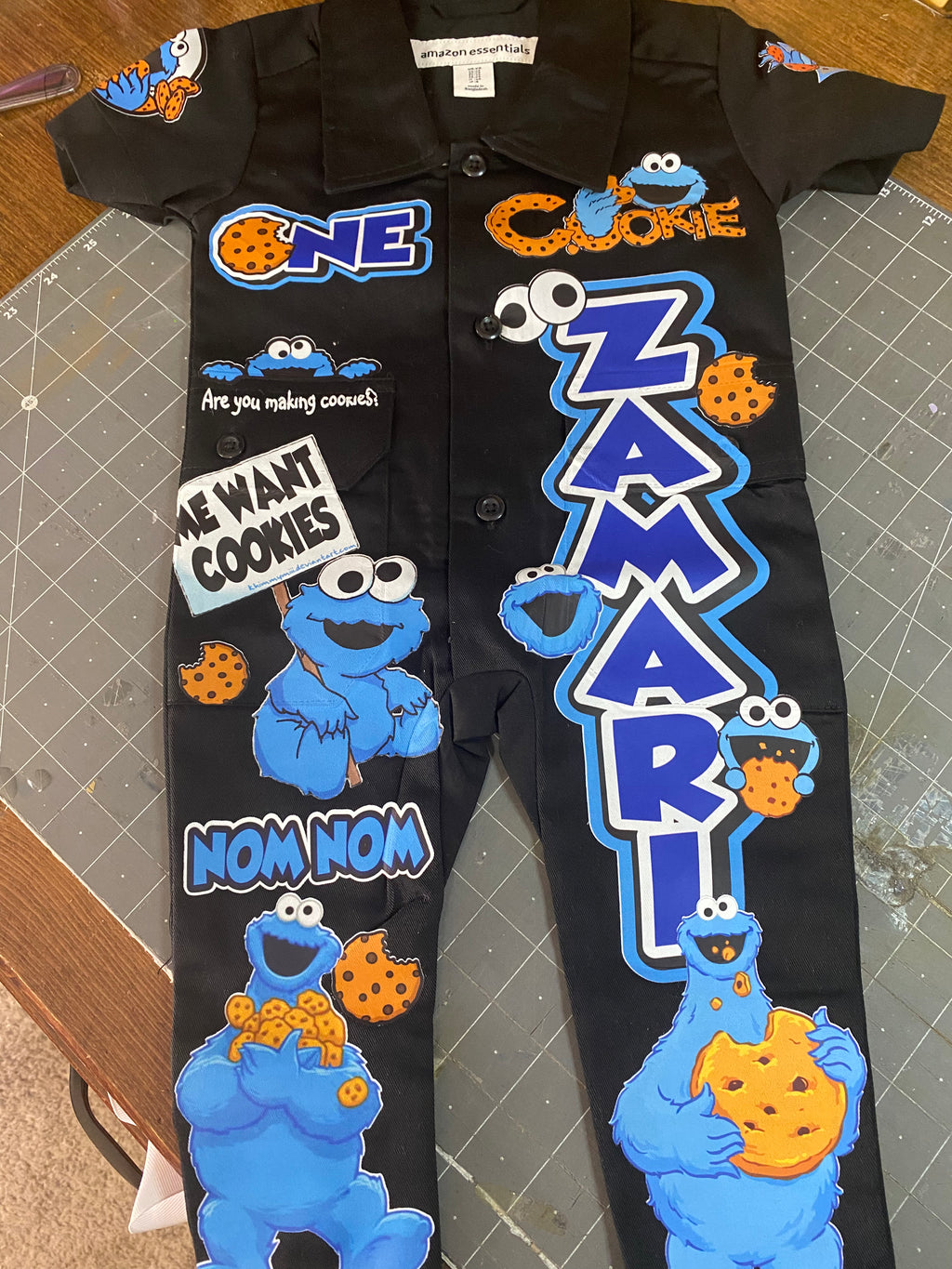 Cookie Monster Coveralls
